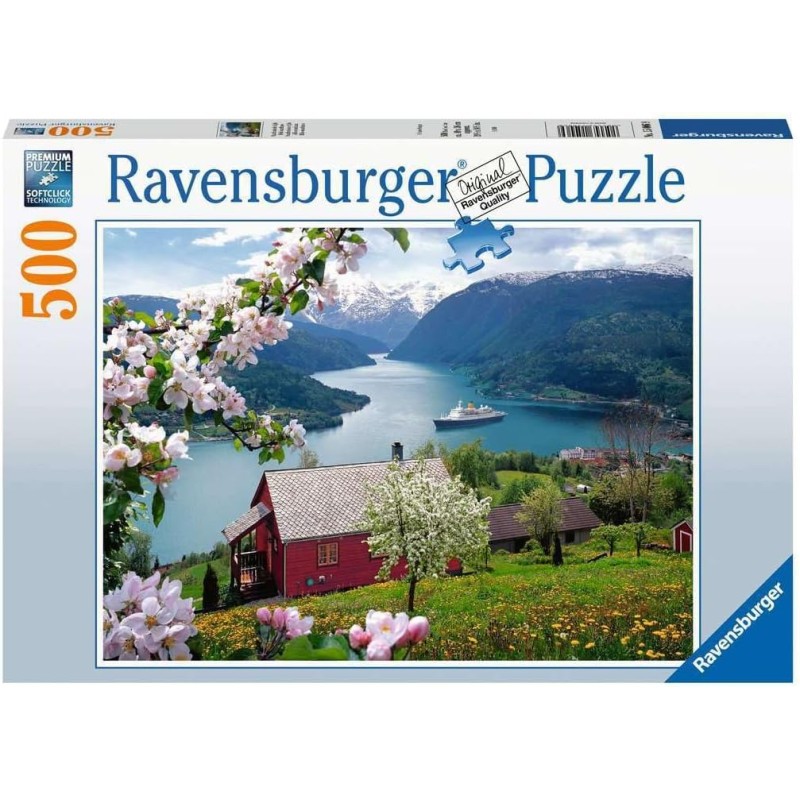 Ravensburger 15006 - Puzzle 500 Pezzi - Idillio Scandinavo