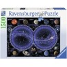 Ravensburger 16373 - Puzzle 1500 Pezzi - Planisfero Celeste