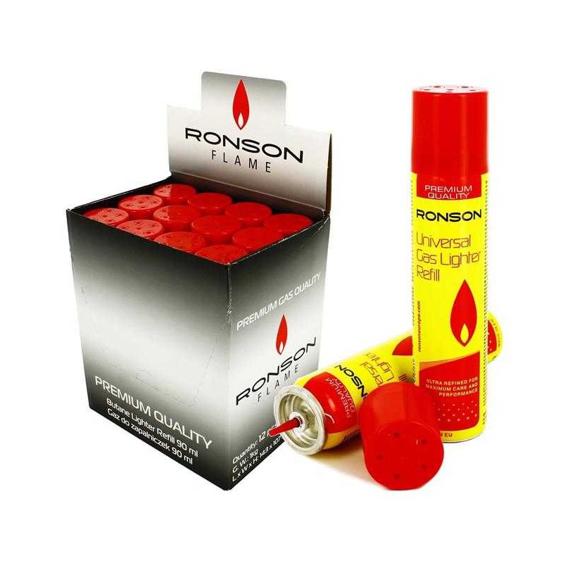 Ronson 5000 - Gas Ronson 90ml Display 12pz