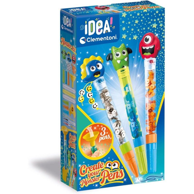 Clementoni 18828 - Idea - Small Kit Pens Monster