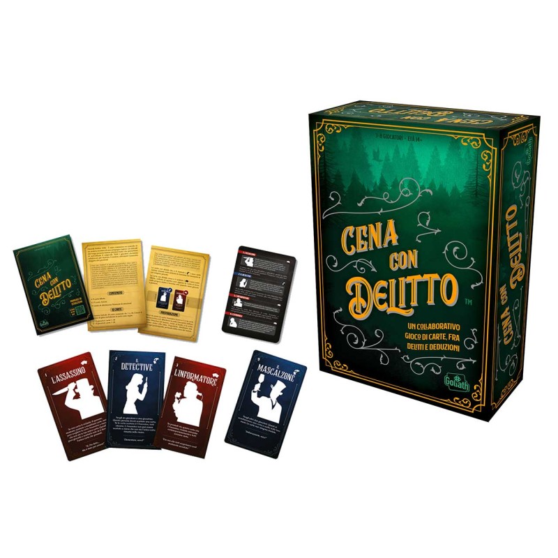 Goliath 928515 - Gioco Cena con Delitto