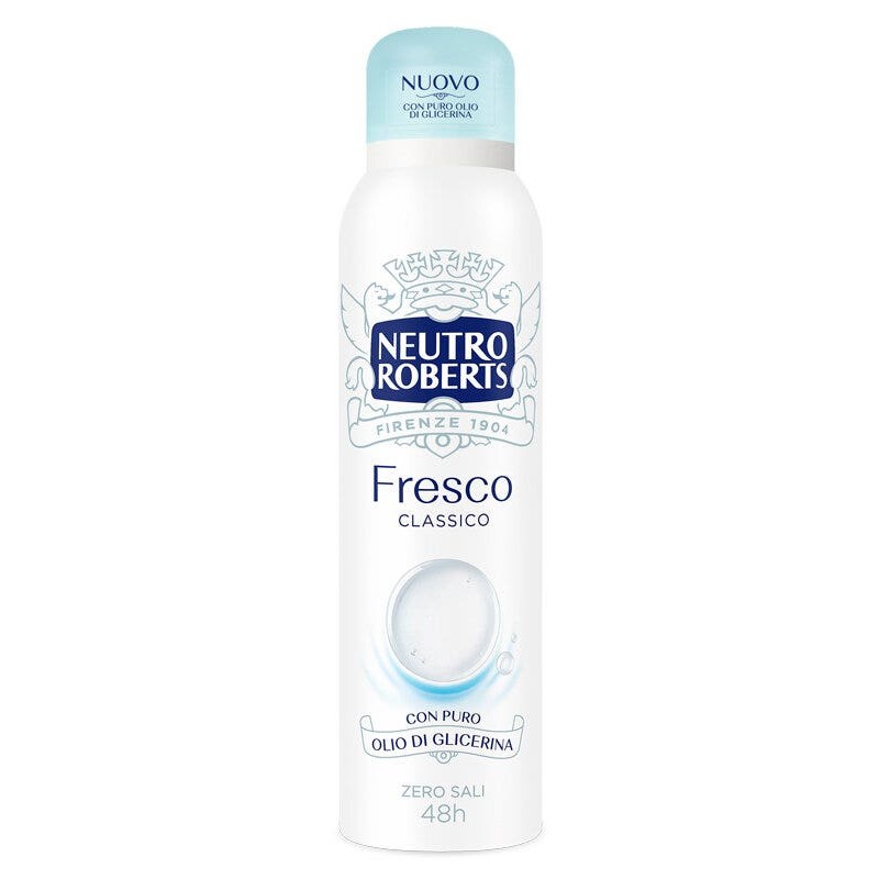 Neutro Roberts 1206 - Deodorante Spray Classico Zero Sali 150ml