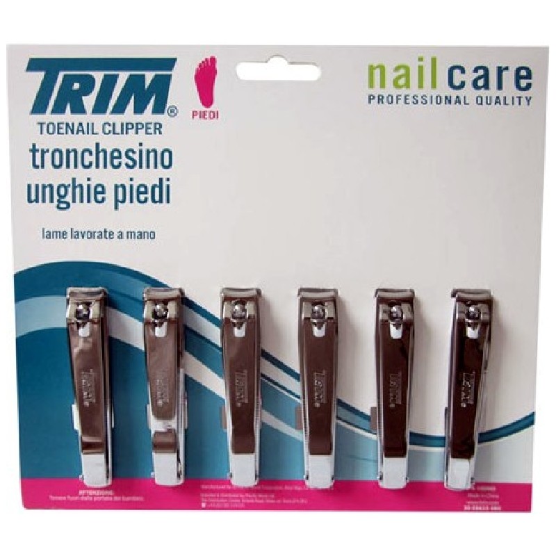 Trim 8436 - Tronchesino Unghie Piedi Conf.12 pz