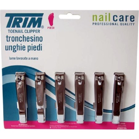 Trim 8436 - Tronchesino Unghie Piedi Conf.12 pz