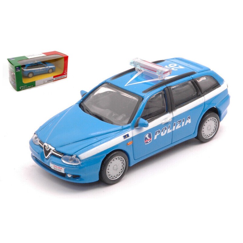 New Ray 19843 - Auto Polizia Scala 1:43 Assortite