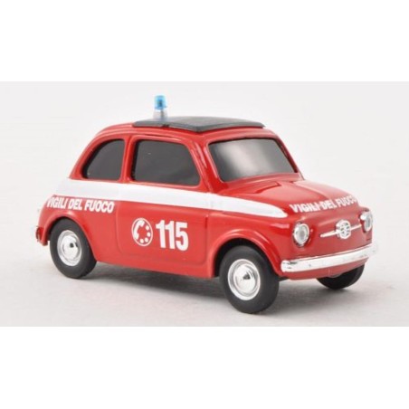 New Ray 71373 - Fiat 500 Nuova Vigili Del Fuoco Scala 1:24