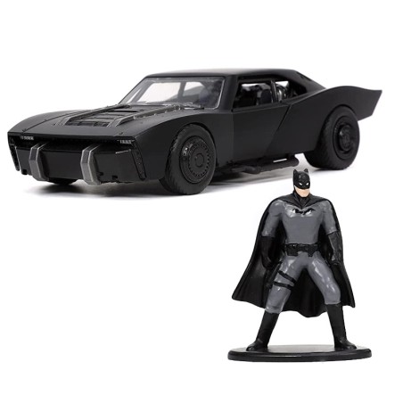 Simba 12008 - Jada - Batman e Batmobile Scala 1:32