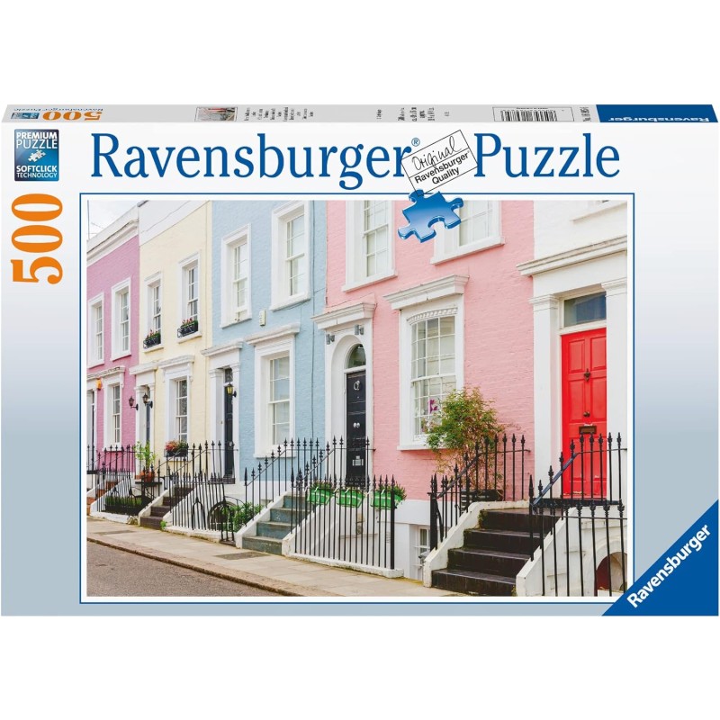 Ravensburger 16985 - Puzzle 500 Pezzi - Case londinesi