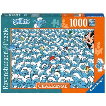 Ravensburger 17291 - Puzzle 1000 Pezzi - I Puffi