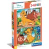 Clementoni 21604 - Puzzle 2X60 - Il Re Leone