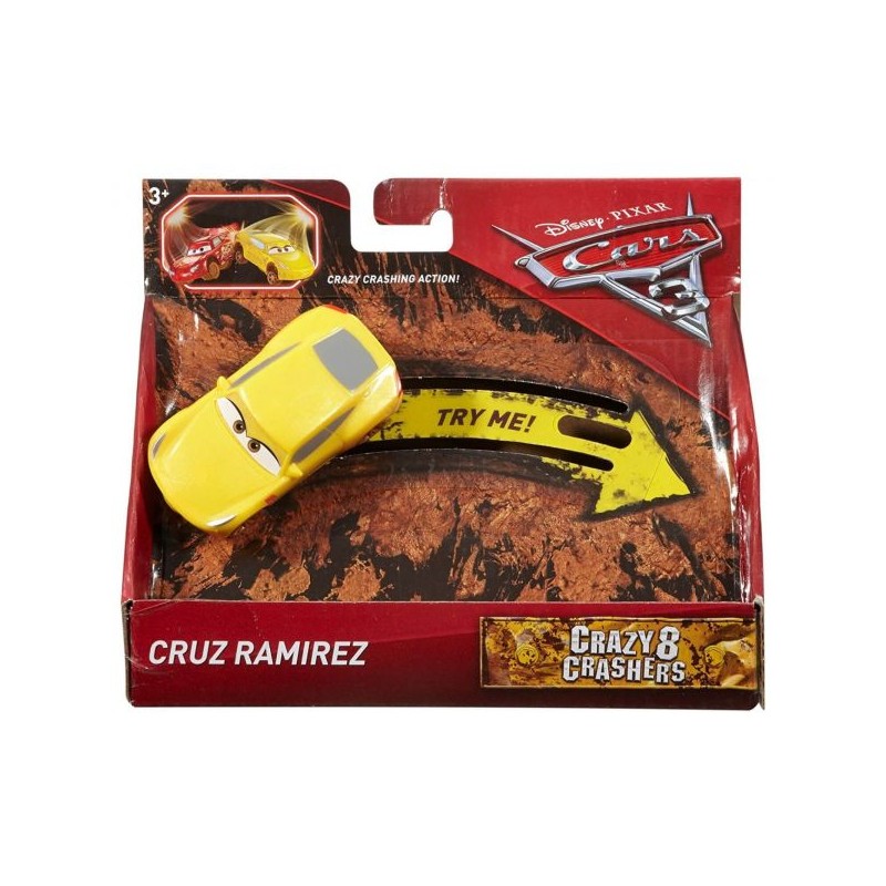 Mattel DYB03 - Cars 3 Crashers Crazy Racers