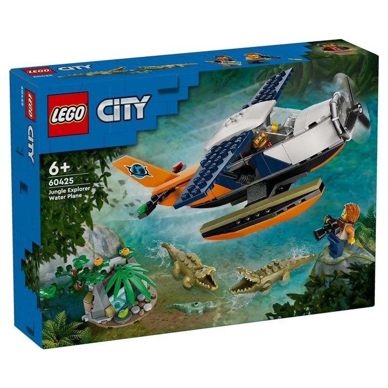 Lego 60425 - City - Idrovolante Dell' Esploratore della Giungla