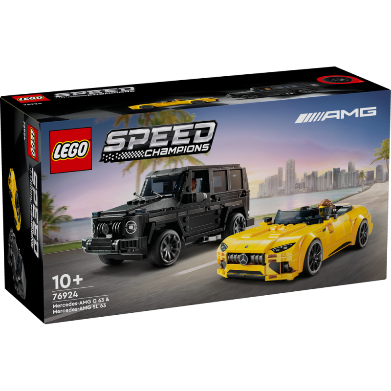 Lego 76924 - Speed Champions - Mercedes AMG G 63 e Mercedes AMG SL 63