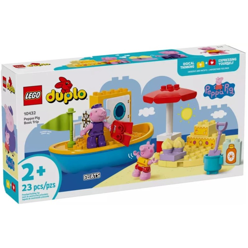 Lego 10432 - Duplo - Viaggio In Barca di Peppa Pig