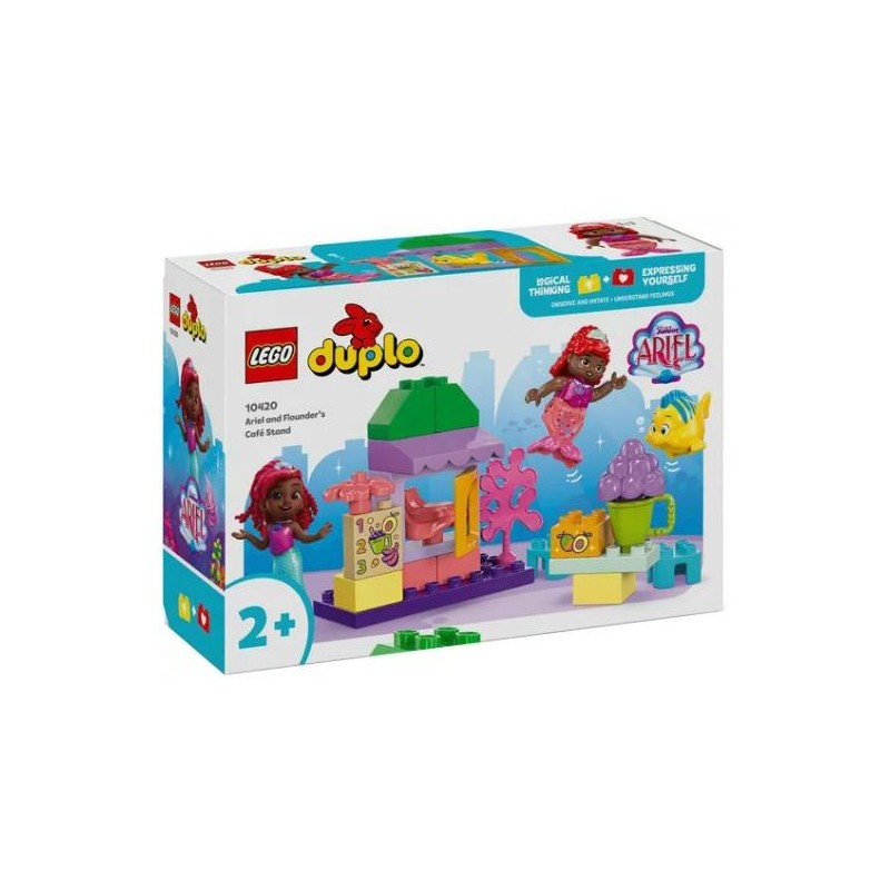 Lego 10420 - Duplo - Il Chiosco del Caffe Di Ariel e Flounder