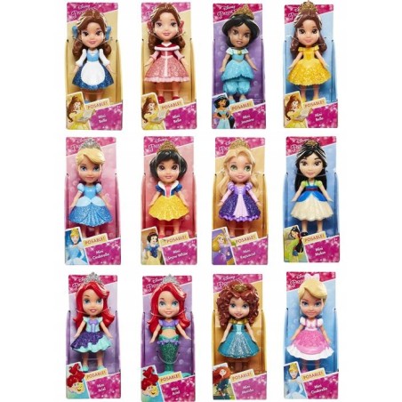 Jakks 95532 - Disney Princess - Princess Mini Doll 7 cm