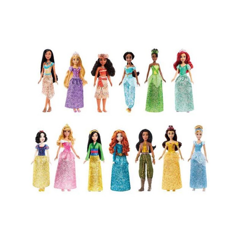 Mattel HLW02 - Disney Princess - Principesse Doll 30cm Ass