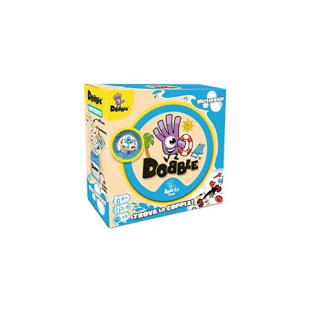 Asmodee 2024 - Gioco Dobble Waterproof Trova la Coppia