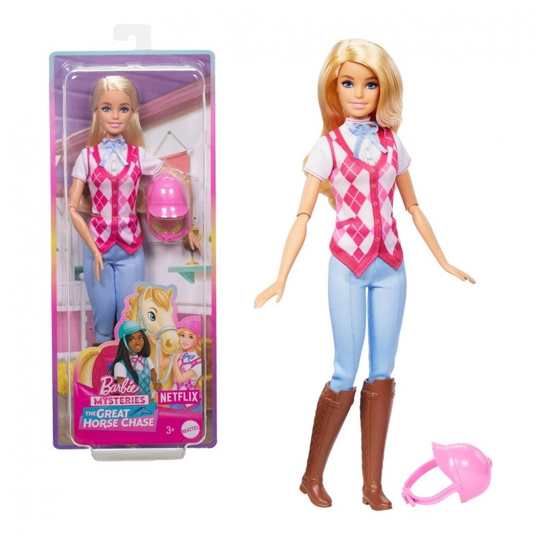 Mattel HXJ38 - Barbie - Barbie Malibu Cavallerizza