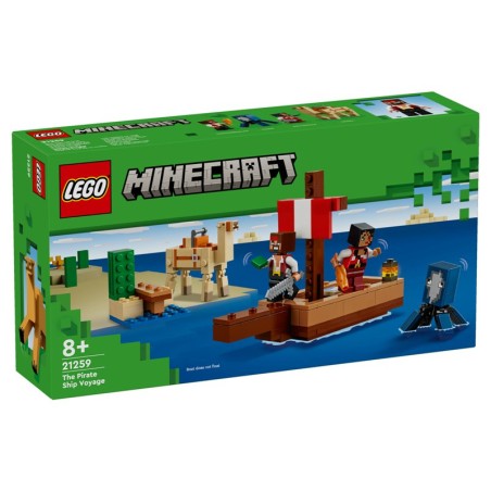 Lego 21259 - Minecraft - Il Viaggio del Galeone dei Pirati