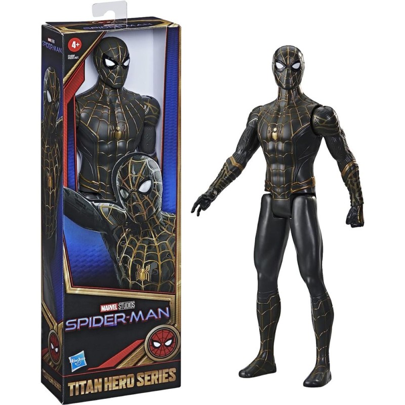 Hasbro F0233 - Spiderman Grigio 30 cm