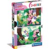 Clementoni 24815 - Puzzle 2x60 - Minnie