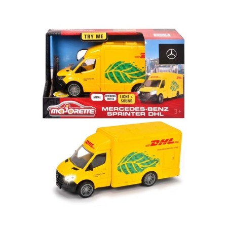 Simba 2000 - Mercedes-Benz Sprinter DHL Luci e Suoni 15 cm