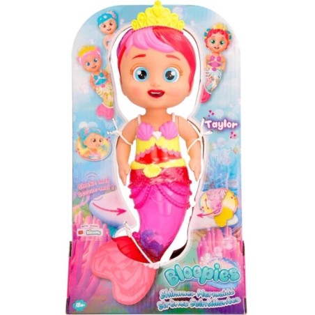 Imc Toys 917323 - Bloopies - Shimmer Mermaids Taylor