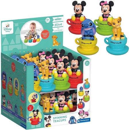 Clementoni 17891 - Disney Baby - Tazza Personaggio Rotante Ass