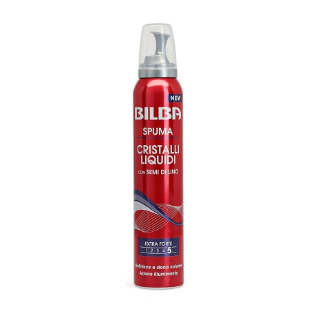 Bilba 72298 - Spuma Semi di Lino e Cristalli Liquidi Extra Forte 200 ml