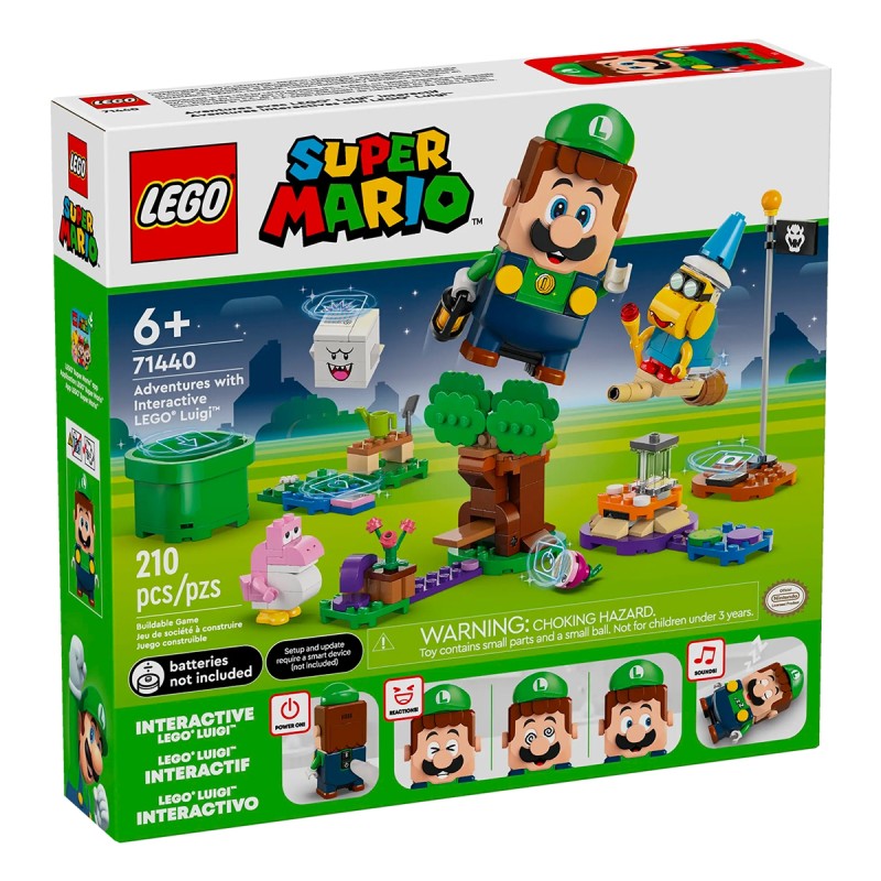 Lego 71440 - Super Mario - Avventure di Luigi Interattivo