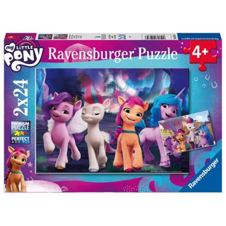 Ravensburger 05235 - Puzzle 2 x 24 Pezzi - Little Pony