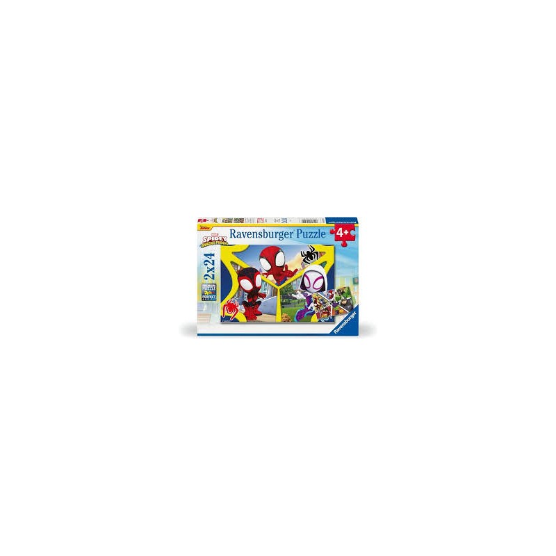 Ravensburger 05729 - Puzzle 2x24 Spidey