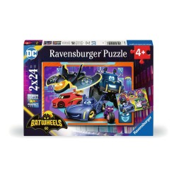 Ravensburger 01054 - Puzzle 2 x 24 Batwheels