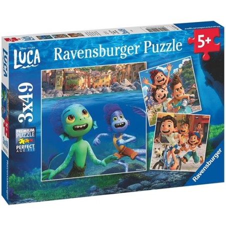 Ravensburger 05571 - Puzzle 3 x 49 Pezzi - Luca