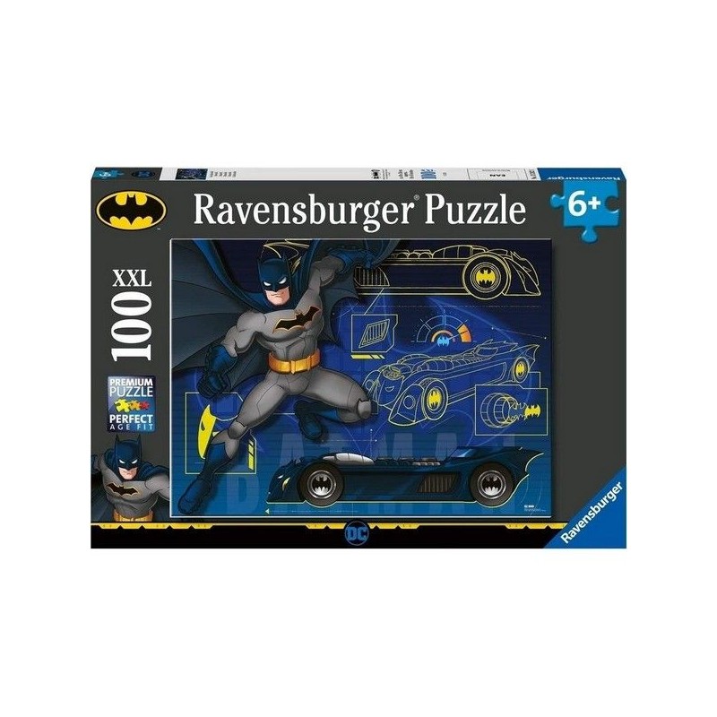 Ravensburger 13262 - Puzzle 100 Pezzi - Batman