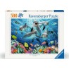 Ravensburger 00200 - Puzzle 500 Pezzi - Delfini