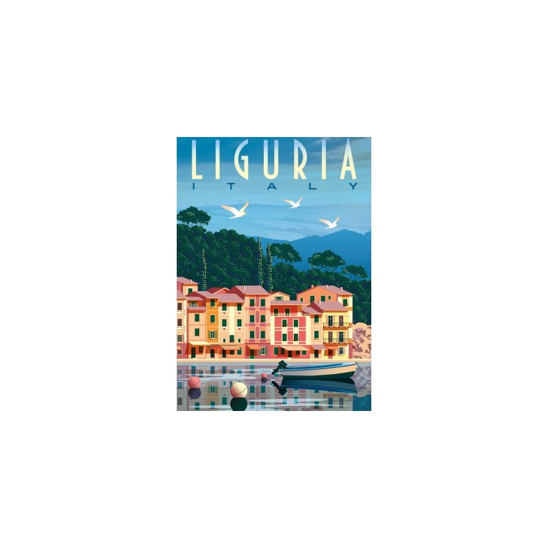 Ravensburger 01233 - Puzzle 1000 Pezzi - Liguria