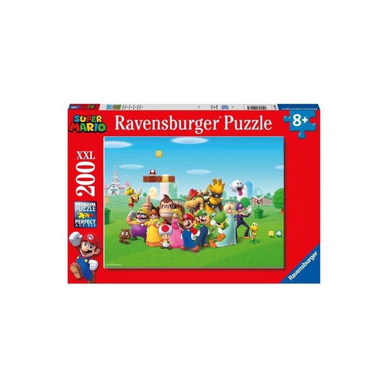 Ravensburger 12993 - Puzzle 200 Pezzi - Super Mario