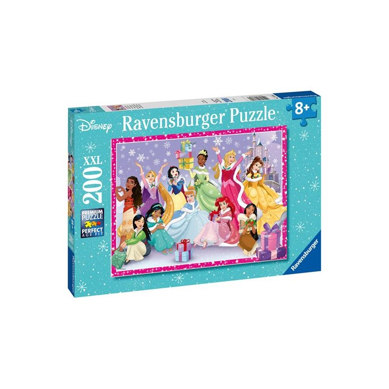 Ravensburger 13385 - Puzzle 200 Pezzi - Principesse Natale