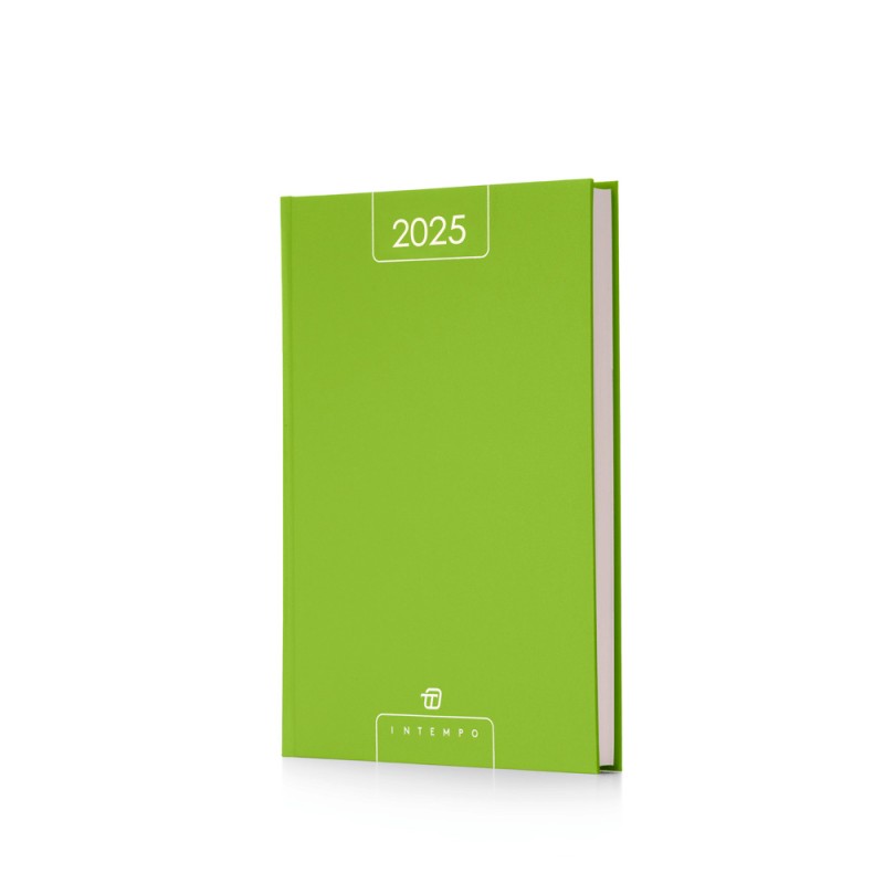 InTempo 7141AF24 - Agenda Giornaliera 2025 17x24cm Verde