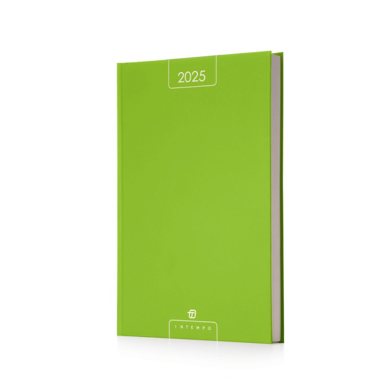 InTempo 7145AF24 - Agenda Giornaliera 2025 21x30cm Verde