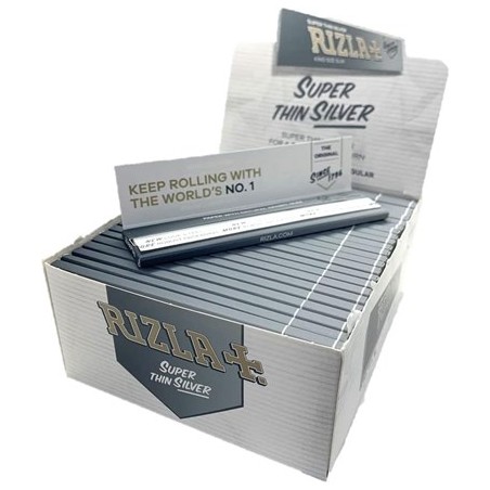 Rizla 3166 - Cartine Rizla Argento Lunghe