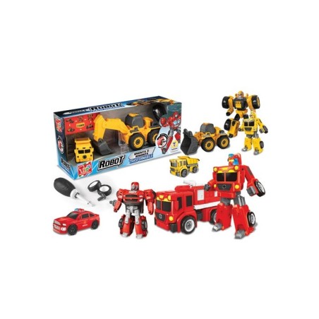 Teorema 68926 - Robot Trasformer Monta e Smonta 2 in 1