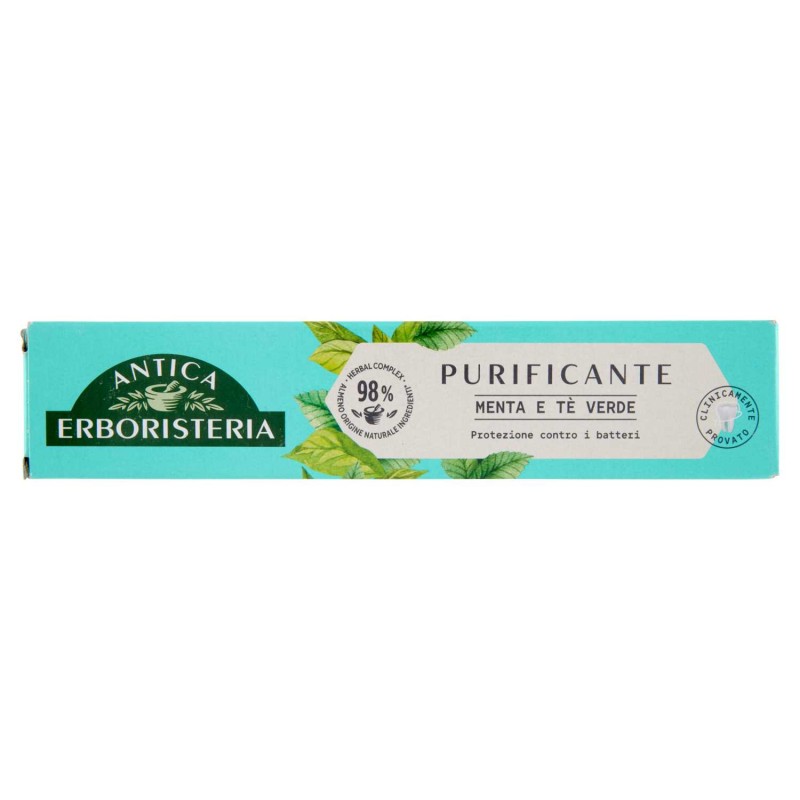 Antica Erboristeria 45 - Dentifricio Purificante Menta e Tè Verde 75ml