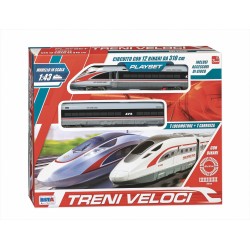 Rstoys 11977 - Treni Veloci a Batteria Circuito 310cm