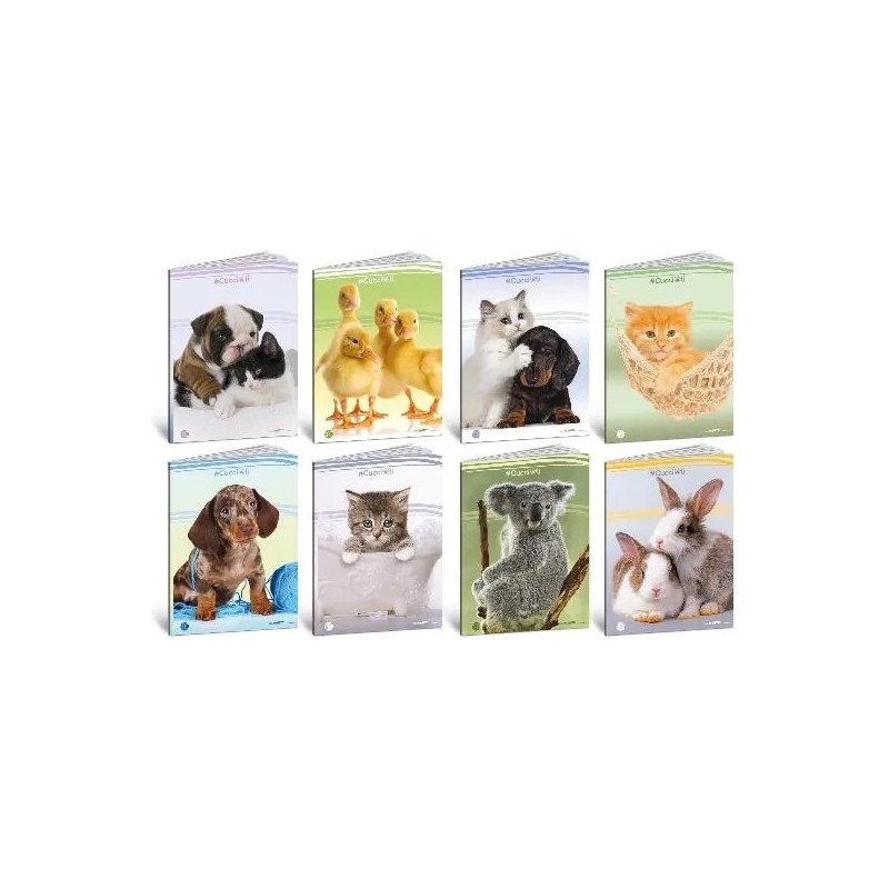 Blasetti 0043 - Maxi Quaderno A4 100 gr 4F Animali