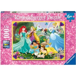 Ravensburger 10775 - Puzzle 100 Pezzi - Principesse