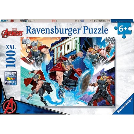 Ravensburger 13376 - Puzzle 100 Pezzi - Thor