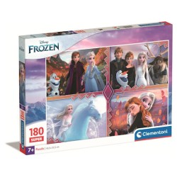 Clementoni 29786 - Puzzle 180 Pezzi - Frozen